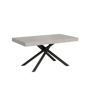 Mesa extensible 90x160/264 cm efecto madera, cachemira
