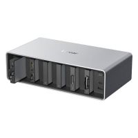 base de conexion lexar lpwf800n-4a1ngl 6 bahias thunderbolt 4 aluminio gris