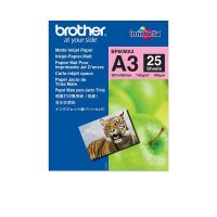 papel para impresora brother bp60ma3 a3 mate 25 hojas 145 gm