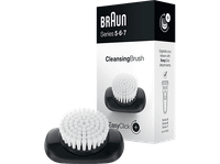 cepillo facial - braun easyclick accesorio para afeitadora electrica series 5 6 y 7 negro