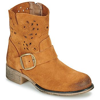 YOKONO Botines MONS-001LP-SERRAJE-CUERO para mujer