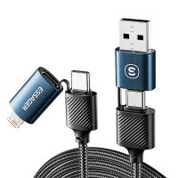 cable mensaje es-x49 3a 65w usb-atype-c a tipo cip para carga rapida y transmision de datos con nucleo de cobre de 1 m