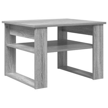Mesa De Café Gris Sonoma 64 X 54 X 44 Cm Madera De Ingeniería Vidaxl