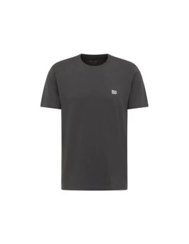 Camiseta Lee Ss Patch Logo Hombre Negro