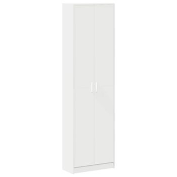 Armario 55x25x189 Cm Madera - Blanco