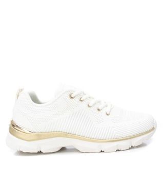 Xti para mujer. 14245201-BLANCO Zapatillas 142452 blanco (38), Tela, Plano, Cordones, Casual