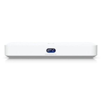 Gateway Ubiquiti UCG-Fiber ARM Cortex 4 Puertos LCM PoE 10Gbps Blanco