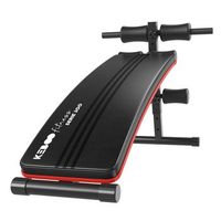 banco de abdominales y musculacion keboo fitness serie 300 y con 5 posiciones 145x47x70 cm