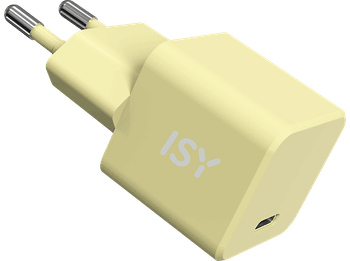 Cargador móvil - ISY IWC 4020-1-CR, USB-C, Universal, Carga rápida, 20W, Color Aleatorio