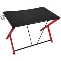 nitro concepts d12 mesa gaming negraroja