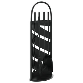 Set De Herramientas Para Chimenea 5 Pzas Acero 23x15x66 Cm Vidaxl