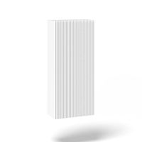 armario de bano de pared en mdf blanco mate