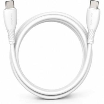 Cable Vention USB-C a USB-C 2m Blanco 60W 480Mbps