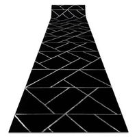 alfombra de pasillo emerald exclusivo 7543 glamour elegante geometri 70x230 cm