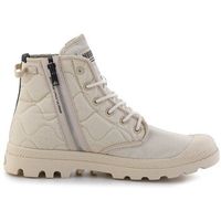 palladium zapatillas altas re-quilted sahara para hombre