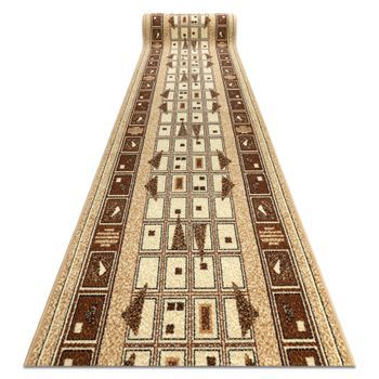 Alfombra De Pasillo Bcf Jetta Dzeta Beige 120 Cm 120x360 Cm