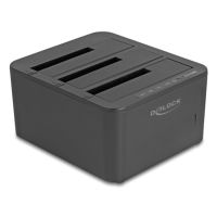base de conexion delock 64332 para 3 discos sata 2535 usb 32 gen 1