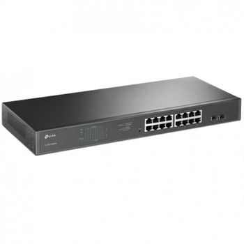 TP-Link TL-SG1218MPE Switch 16 Puertos Gigabit PoE+ 10/100/1000 Mbps + 2 Puertos SFP