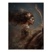 cuadro mujer sagitario alu-dibond 30x40 cm