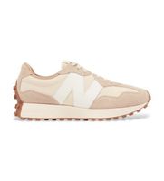 new balance para hombre ms327v1 zapatillas 327 beige 395 plano ante cordones casual deportivo