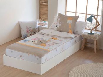 Saco nórdico infantil bunny de jvr | con relleno