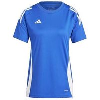 adidas camiseta t-shirt tiro 24 femme bleu para mujer