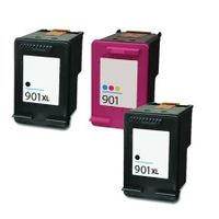 compatible multipack hp officejet j4585 printer ink cartridges 3 pack -cc654ae