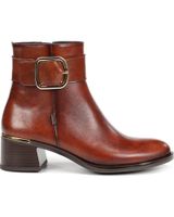 de dorking botin dorking d9603 kim de piel color toscana marron con hebilla toscanamarron