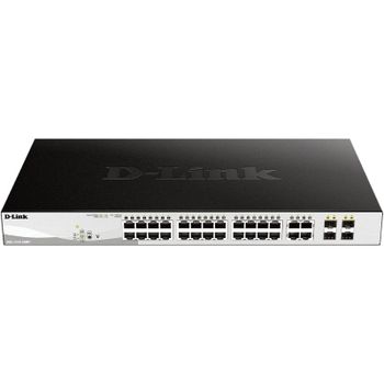 D-Link DGS-1210-28MP/E Switch Gestionado L2 24 Puertos Gigabit PoE + 4 Puertos SFP