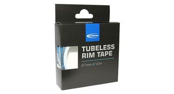 Base de caucho para rueda de bicicletas de montana clasicas en tubo adhesivo de 27mm schwalbe  rollo de 10m