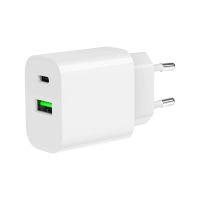 cargador usb gembird ta-uc-pdqc20-01-w 2 puertos 20w qc 30 pd proteccion inteligente blanco