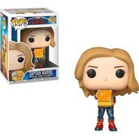 estatuilla funko pop marvel captain marvel - captain marvel w  lunch box