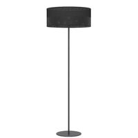 lampara de pie velto negro