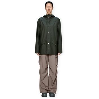 Rains Abrigo Jacket W3 - Green para mujer