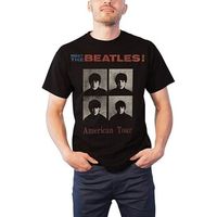 the beatles camiseta manga larga american tour 1964 para hombre