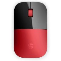 raton hp inalambrico 1200 dpi ambidiestro rojo diseno elegante