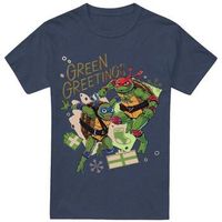 dessins animes camiseta christmas greetings para mujer