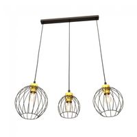 lampara de techo fersan oro 3 luces