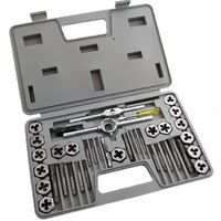 40pc tap  die set in case