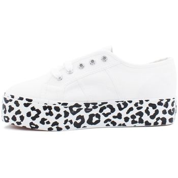 Superga Deportivas Moda 2790 Cotw Printedfoxing Sneaker White Leopard S41157W para mujer