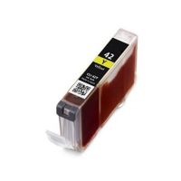 compatible yellow canon cli-42y ink cartridge replaces canon 6387b001