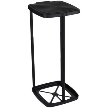 Papelera  negro  h69xb30.5xl29cm