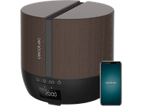 reacondicionado seminuevo muy bueno humidificador - cecotec purearoma 550 connected black woody 05 l 30 m altavoz 25 mlh bluetooth negro