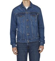 pepe jeans para hombre pm4027154a0 chaqueta regular azul xl casual algodon denim