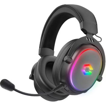 Auriculares Speedlink K500W inalámbricos Bluetooth y RF para gaming, RGB, negros