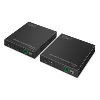 extensor ip de fibra hdmi digitus 4k60hz 40 km300 m negro