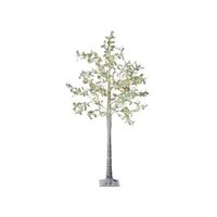 arbol artificial con luces led de navidad para exteriores interiores estilo escandinavo preiluminado 150 cm verde melakko