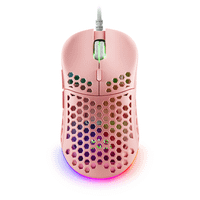 mouse mars gaming mm55p diserro hive pink 12800dpi a825pro switch huano superficie perforada ilumi