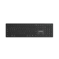 teclado nilox pro wireless de membrana completo espanol inalambrico y multidispositivo