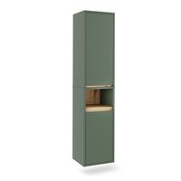 armario alto viola 38 x 170 cm con 2 puertas vicco